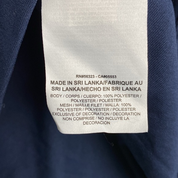 New Nike Women's Pull Over Jacket Navy Blue Athletic Size  XL - Picture 4 of 9